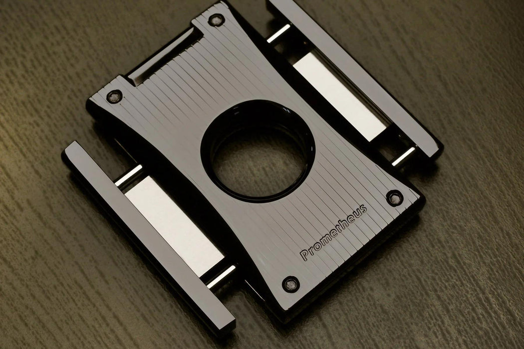 Prometheus Cutter H Gun Metal Vertical Lines