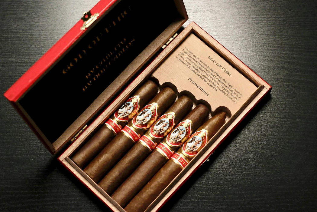 God of Fire by Carlito and Don Carlos 5-Cigar Assortment